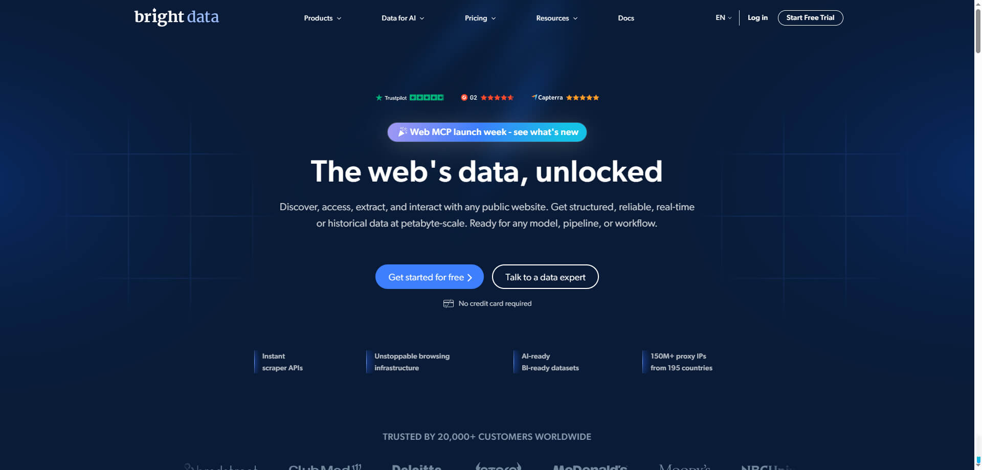 Bright Data —— 企业级静态住宅IP